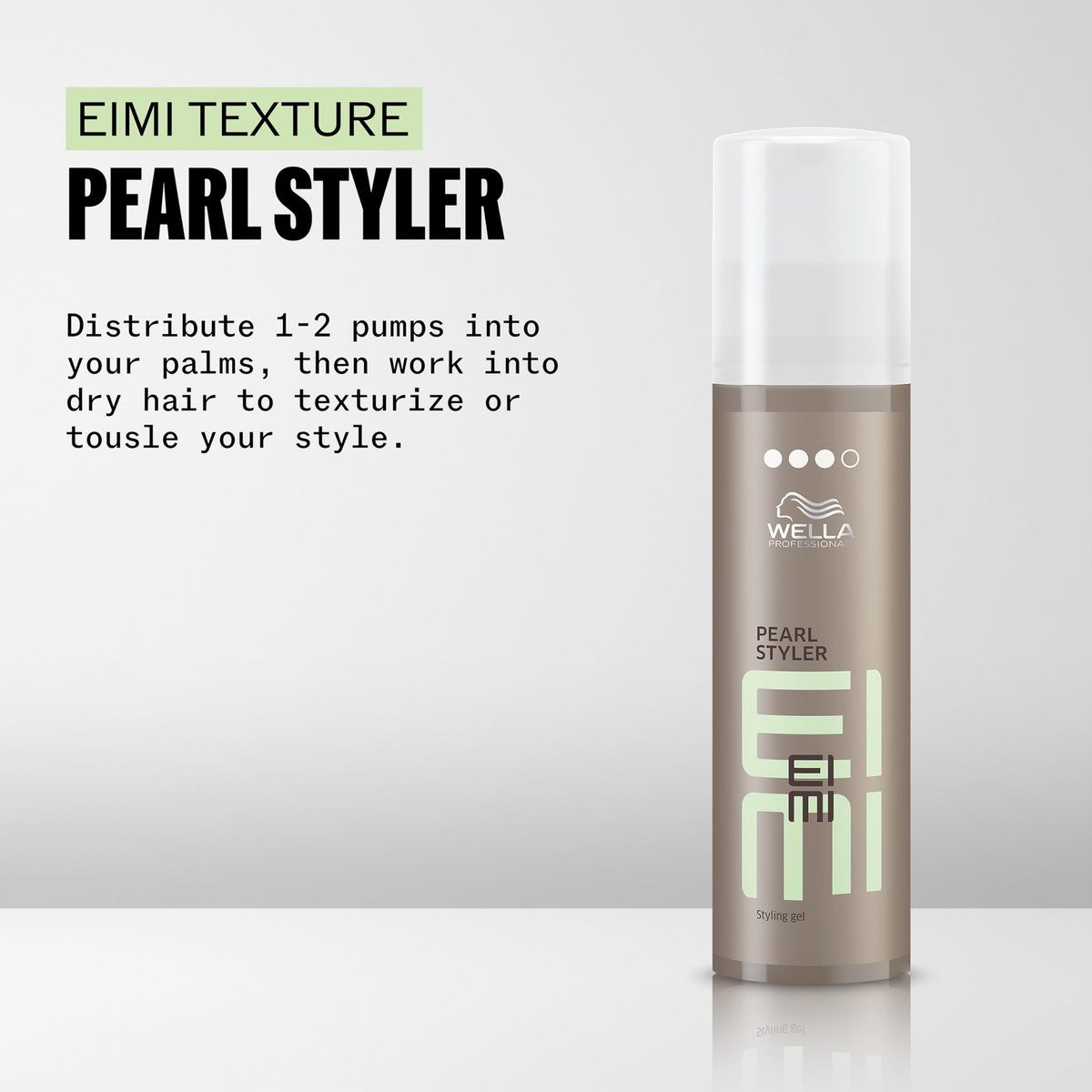 Wella Professionals EIMI Pearl Styler - Texture Styling Gel with Flexible Strong Hold, Volume & Glossy Shine, UV Protection, 3.59 Fl Oz Avelisse