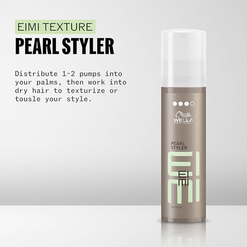 Wella Professionals EIMI Pearl Styler - Texture Styling Gel with Flexible Strong Hold, Volume & Glossy Shine, UV Protection, 3.59 Fl Oz Avelisse