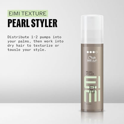 Wella Professionals EIMI Pearl Styler - Texture Styling Gel with Flexible Strong Hold, Volume & Glossy Shine, UV Protection, 3.59 Fl Oz Avelisse