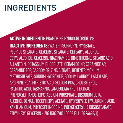 CeraVe Anti-Itch Moisturizing Lotion with Pramoxine Hydrochloride – 8 oz Avelisse