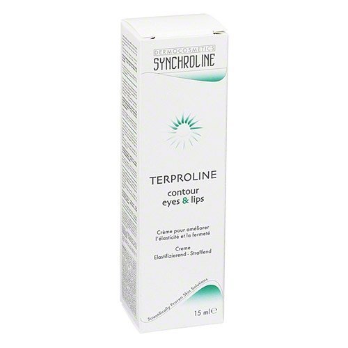 Synchroline Terproline Contour Eyes & Lips 15ml – Elasticising Firming Cream - görsel 1