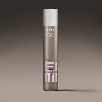 Wella Professionals EIMI Stay Firm Workable Finishing Hairspray – 24H Firm Hold, Fast Drying, Humidity Resistant, UV & Heat Protectant (9 oz) Avelisse