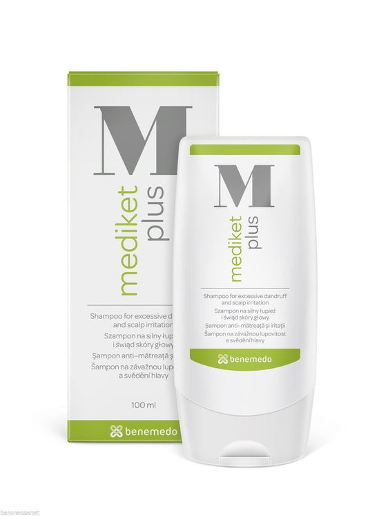 Mediket Plus Shampoo 100ml – Serious Dandruff & Scalp Itching Relief by Good Care Hair