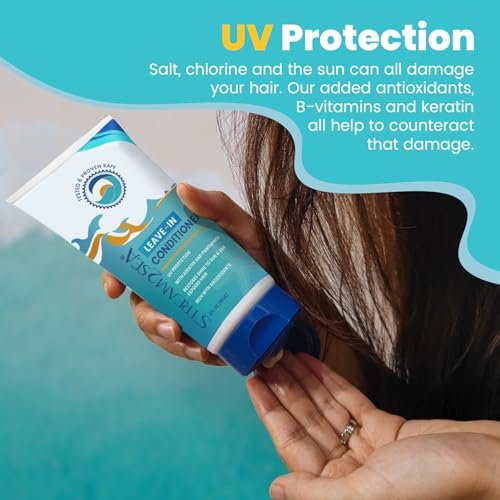 Stream2Sea Leave-In Hair Conditioner – Detangling & Moisturizing, Reef Safe, UV Protection, Sulfate & Paraben Free - görsel 11