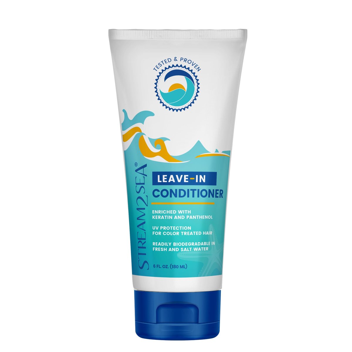 Stream2Sea Leave-In Hair Conditioner – Detangling & Moisturizing, Reef Safe, UV Protection, Sulfate & Paraben Free - görsel 2