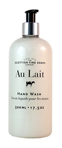 Scottish Fine Soaps Au Lait Liquid Hand Wash - XLARGE (500ml/17.5 oz) Avelisse