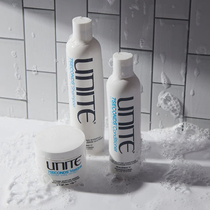 UNITE Hair 7SECONDS Conditioner – Lightweight Conditioning Formula for Smooth, Soft, Shiny Hair with UV & Heat Protection (8 Fl Oz) Avelisse