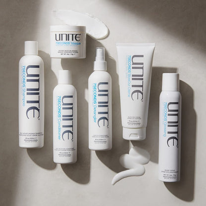 UNITE Hair 7SECONDS Conditioner – Lightweight Conditioning Formula for Smooth, Soft, Shiny Hair with UV & Heat Protection (8 Fl Oz) Avelisse