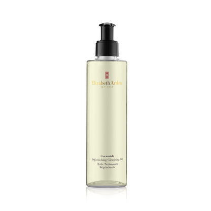 Elizabeth Arden Ceramide Replenishing Cleansing Oil - Gentle Makeup Remover & Daily Face Wash for Dry Skin, 6.6 oz