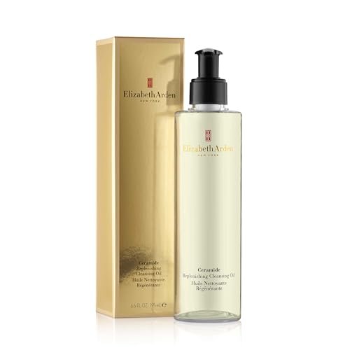 Elizabeth Arden Ceramide Replenishing Cleansing Oil - Gentle Makeup Remover & Daily Face Wash for Dry Skin, 6.6 oz - görsel 2