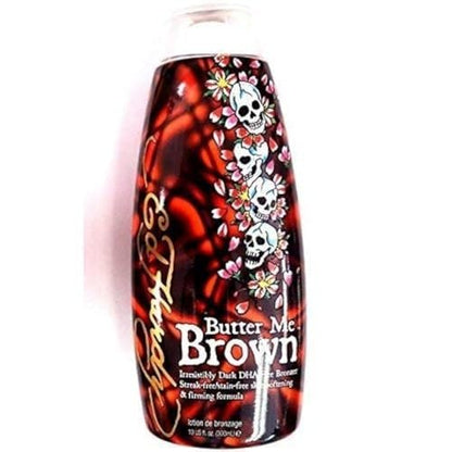 Ed Hardy Butter Me Brown Indoor Tanning Bed Lotion Bronzer - 10 Oz Avelisse