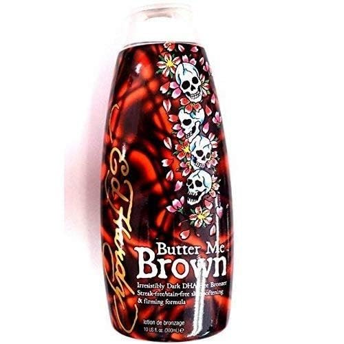 Ed Hardy Butter Me Brown Indoor Tanning Bed Lotion Bronzer - 10 Oz Avelisse