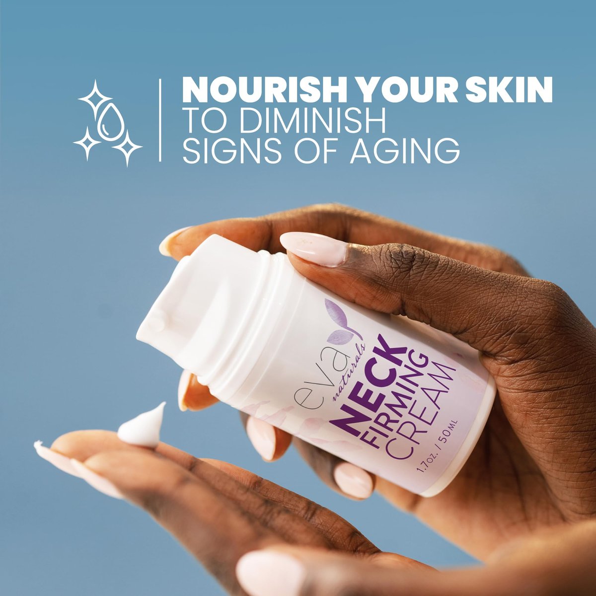Eva Naturals Neck Firming Cream for Women – Anti-Aging Moisturizer with Retinol, Collagen, Hyaluronic Acid, Peptides & Vitamin C for Firming, Tightening, and Lifting Sagging Skin, 1.7 Fl Oz Avelisse