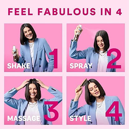 Batiste Dry Shampoo for Dark & Deep Brown Hair - 200ml (6.7oz)