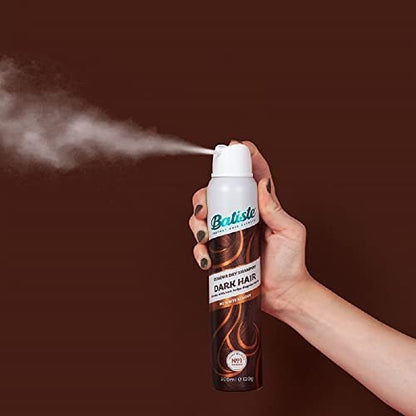 Batiste Dry Shampoo for Dark & Deep Brown Hair - 200ml (6.7oz)