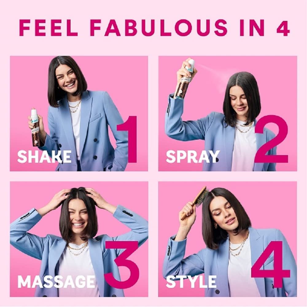 Batiste Dry Shampoo for Dark & Deep Brown Hair - 200ml (6.7oz) - görsel 8