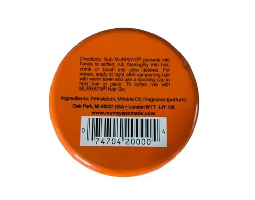 Murray's Superior Hair Dressing Pomade Travel Size - 1.125 oz for Classic Hold & Shine - görsel 4