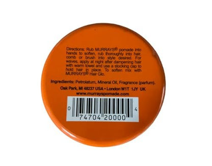 Murray's Superior Hair Dressing Pomade Travel Size - 1.125 oz for Classic Hold & Shine