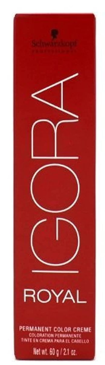 Schwarzkopf Professional Igora Royal Permanent Hair Color 4-88 Medium Brown Red Extra 60g - görsel 1