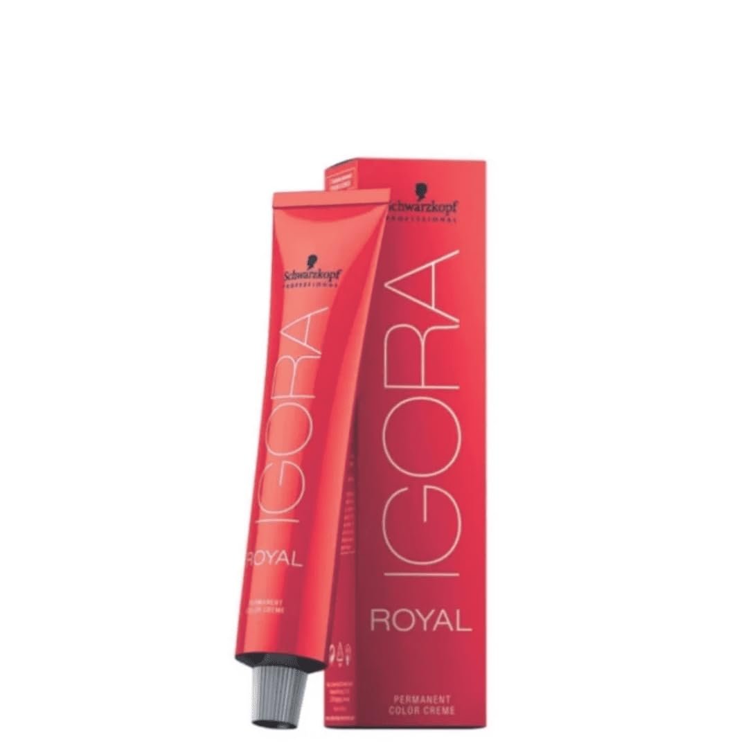 Schwarzkopf Professional Igora Royal Permanent Hair Color 6-99 Dark Blonde Violet Extra 60g - görsel 1