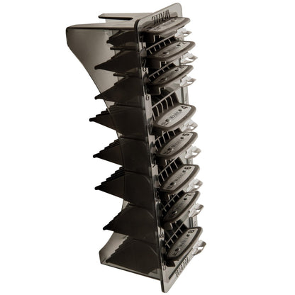 Wahl Professional #1-#8 Premium Cutting Guides with Durable Metal Clips and Organizer Avelisse