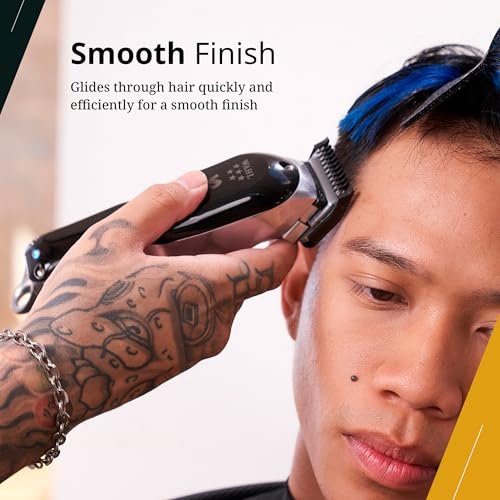 Wahl Professional #1-#8 Premium Cutting Guides with Durable Metal Clips and Organizer Avelisse