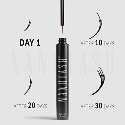 Nanolash Eyelash Growth Serum Conditioner – Enhance Lashes & Brows, 3ml Avelisse