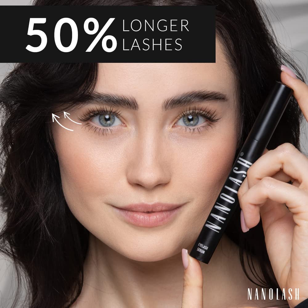 Nanolash Eyelash Growth Serum Conditioner – Enhance Lashes & Brows, 3ml Avelisse