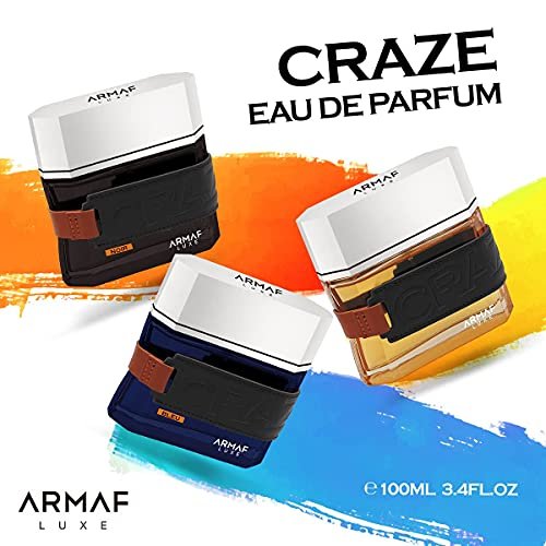 Armaf Craze Men Eau de Parfum Spray 3.4 oz - görsel 6