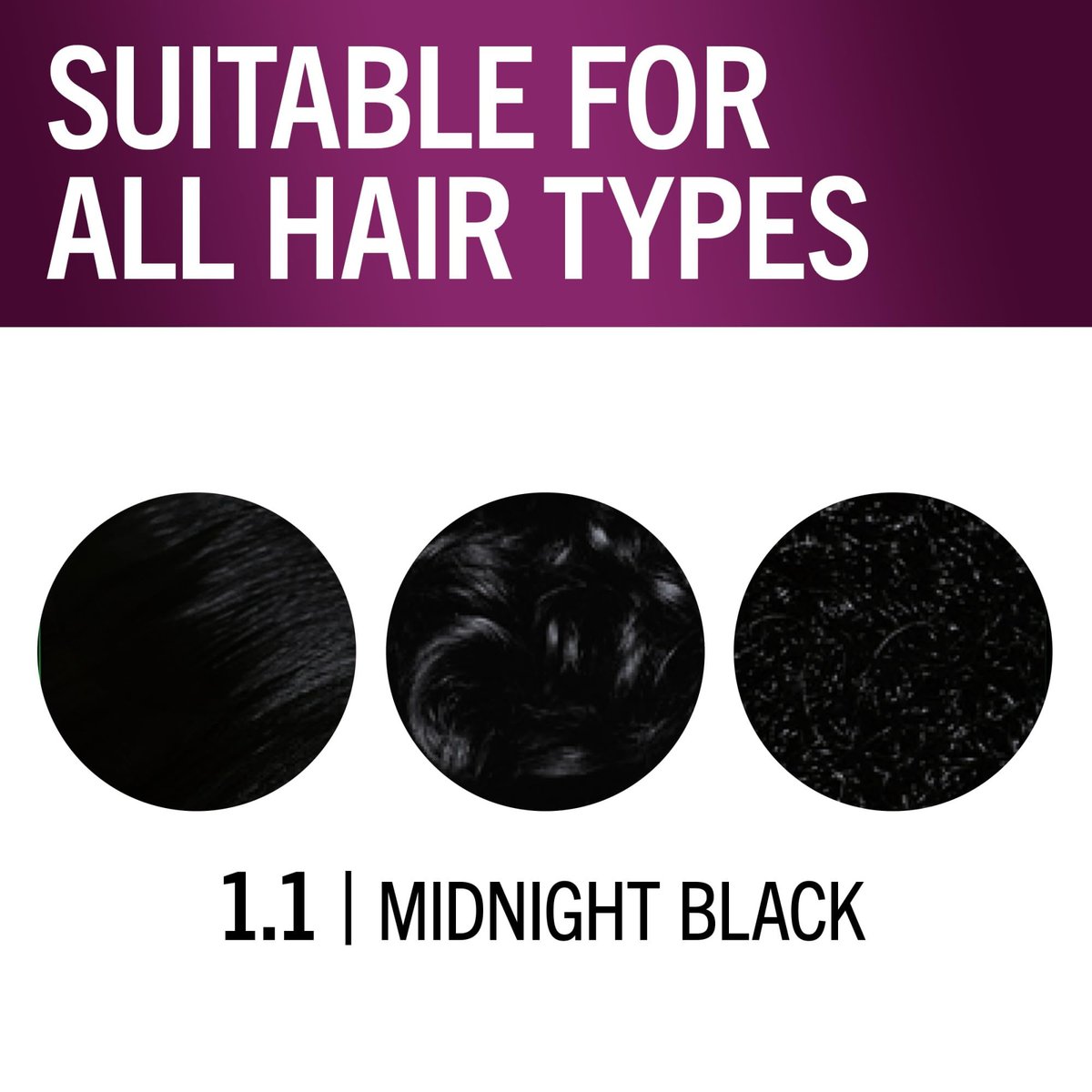 Schwarzkopf Keratin Permanent Hair Dye Cream, 1.1 Midnight Black - Professional Gray Coverage with Bond Enforcing System - görsel 7