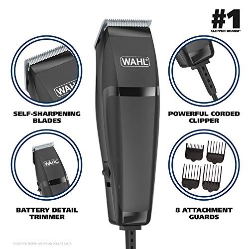 Wahl Combo Pro 14 Piece Complete Styling Kit - Professional Hair Cutting & Trimming Set #79450 Avelisse