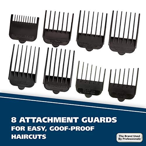 Wahl Combo Pro 14 Piece Complete Styling Kit - Professional Hair Cutting & Trimming Set #79450 Avelisse