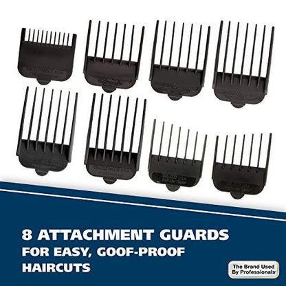 Wahl Combo Pro 14 Piece Complete Styling Kit - Professional Hair Cutting & Trimming Set #79450 Avelisse