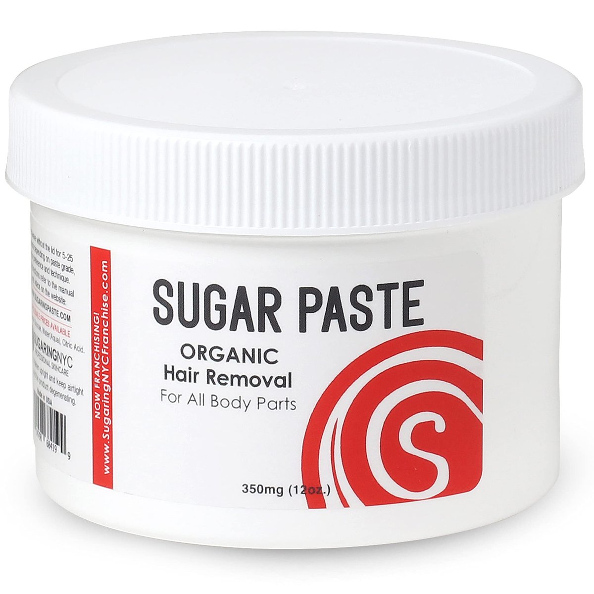 Sugaring Paste for Bikini, Legs, Brazilian, Arms and Back – 12oz by Sugaring NYC Avelisse