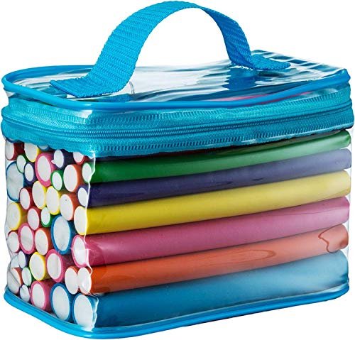 Tifara Beauty Salon Heatless Flexible Hair Rollers Curlers 42-Pack 7" Soft Foam Flexi Twist Curling Rods for Short & Long Hair - görsel 8