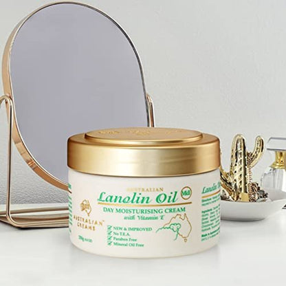 G & M Australian Creams MkII Lanolin Day Moisturizer 250g - Intense Hydration for Dry Skin