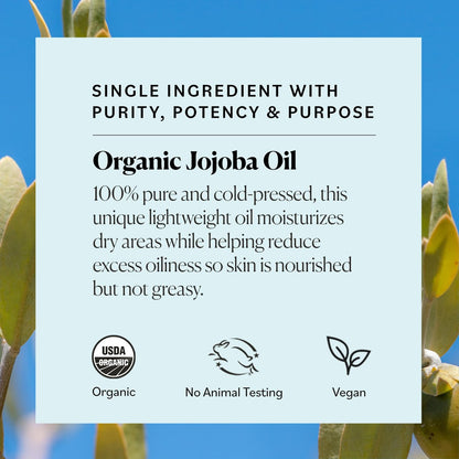 Sky Organics Organic Jojoba Oil, 100% Pure - Moisturizing for Face, Hair, Skin & Nails - Natural Cold Pressed Hexane Free - Base Carrier Oil, 4 Fl Oz Avelisse