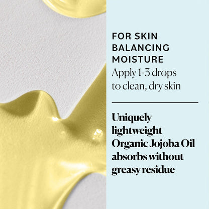 Sky Organics Organic Jojoba Oil, 100% Pure - Moisturizing for Face, Hair, Skin & Nails - Natural Cold Pressed Hexane Free - Base Carrier Oil, 4 Fl Oz Avelisse