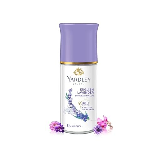 Yardley London English Lavender Deodorant Roll-On - 1.7 oz Aluminum-Free Deodorant for Men & Women - görsel 1