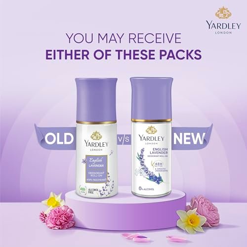 Yardley London English Lavender Deodorant Roll-On - 1.7 oz Aluminum-Free Deodorant for Men & Women - görsel 15