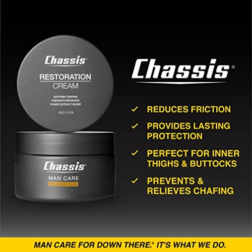 Chassis Restoration Cream - Moisturizing & Chafing-Relief Solution for Dry, Irritated Skin | 4 oz Avelisse