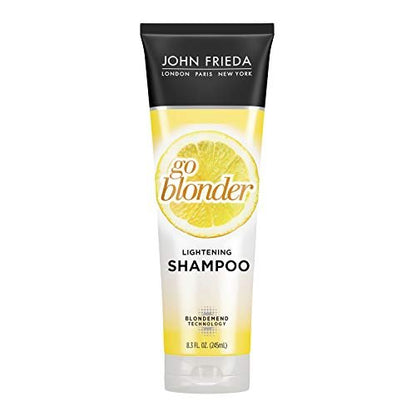 John Frieda Sheer Blonde Go Blonder Gradual Lightening Shampoo - 8.3 oz with Citrus & Chamomile, BlondMend Technology Avelisse