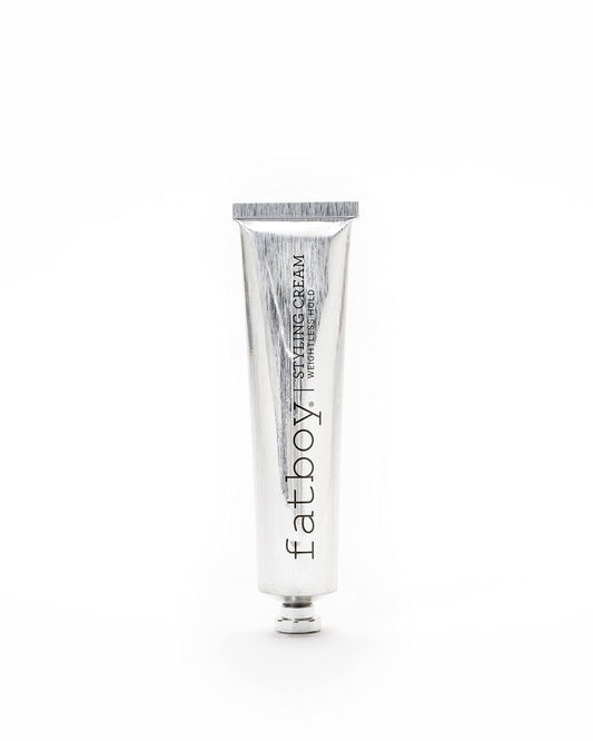 Fatboy Hair Styling Cream & Heat Protectant - Medium Flexible Hold, Long Lasting Volume, Thickening Hair, Paraben Free, Color Safe, 2.8 Oz Avelisse