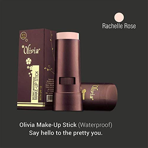 Olivia Instant Waterproof Makeup Stick Concealer - Rachelle Rose Shade No.2 (SPF 12) - 15g - görsel 8