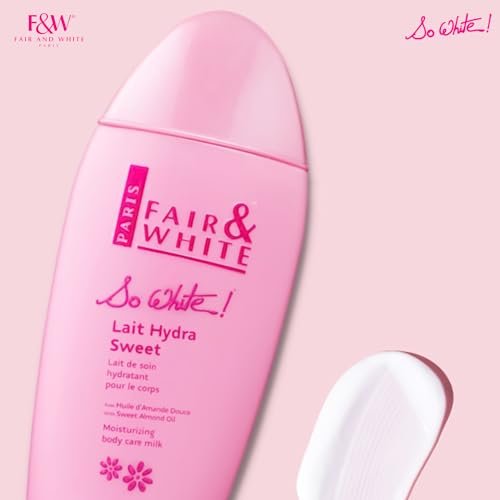 FAIR & WHITE So White Skin Brightening Lotion - 500 ml Daily Moisturizing Body Lotion Avelisse
