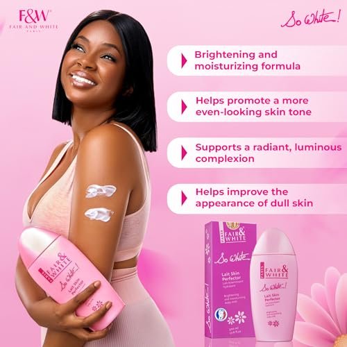 FAIR & WHITE So White Skin Brightening Lotion - 500 ml Daily Moisturizing Body Lotion Avelisse