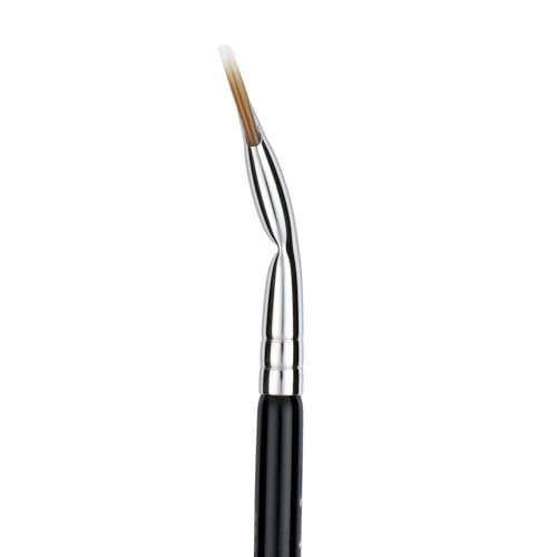 Bdellium Tools Professional Maestro Series 730 Bent Mascara Fan Brush - Soft Synthetic Fibers for Flawless Mascara Application (Black, 1pc) - görsel 6