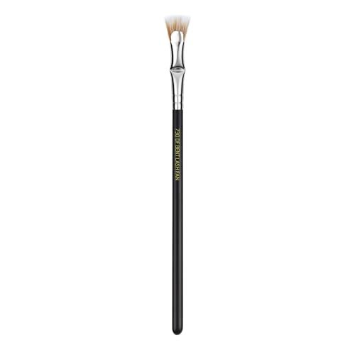 Bdellium Tools Professional Maestro Series 730 Bent Mascara Fan Brush - Soft Synthetic Fibers for Flawless Mascara Application (Black, 1pc) - görsel 10