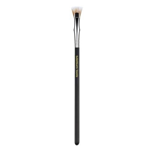 Bdellium Tools Professional Maestro Series 730 Bent Mascara Fan Brush - Soft Synthetic Fibers for Flawless Mascara Application (Black, 1pc) - görsel 2