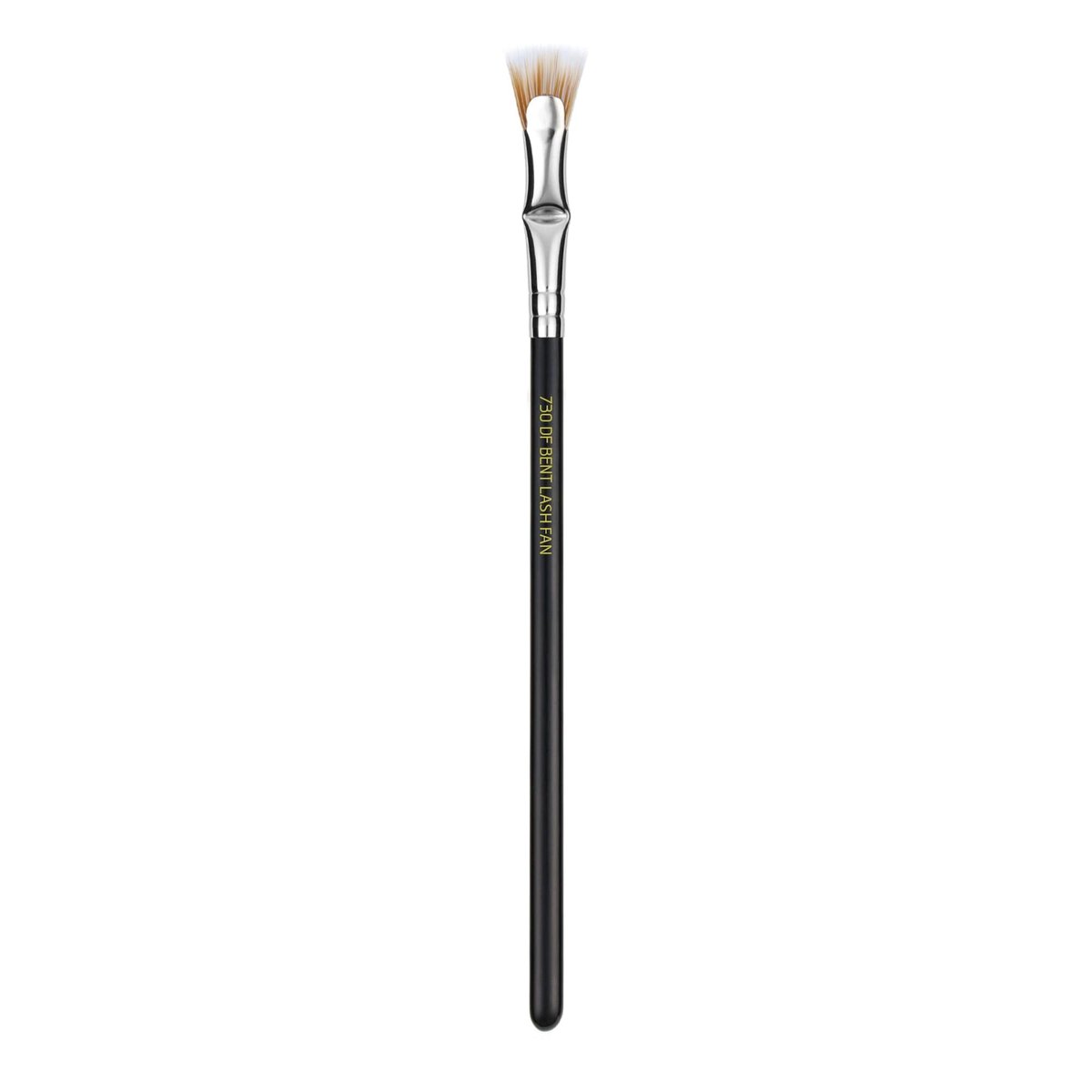 Bdellium Tools Professional Maestro Series 730 Bent Mascara Fan Brush - Soft Synthetic Fibers for Flawless Mascara Application (Black, 1pc) - görsel 9